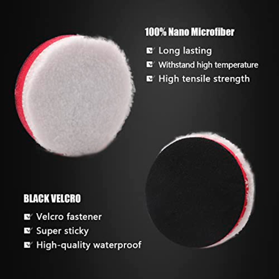 20pcs 3inch 80mm Car Foam Poli - Car Cleaning Brush のレビューと価格