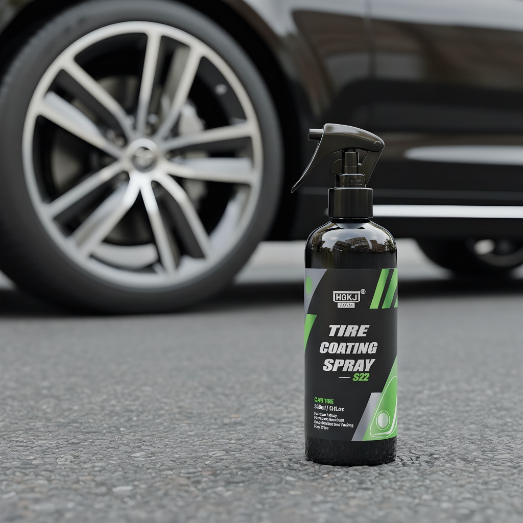 HGKJ S22 Car Tire Gloss Spray, - Tire Shine Spray Sealant のレビューと価格