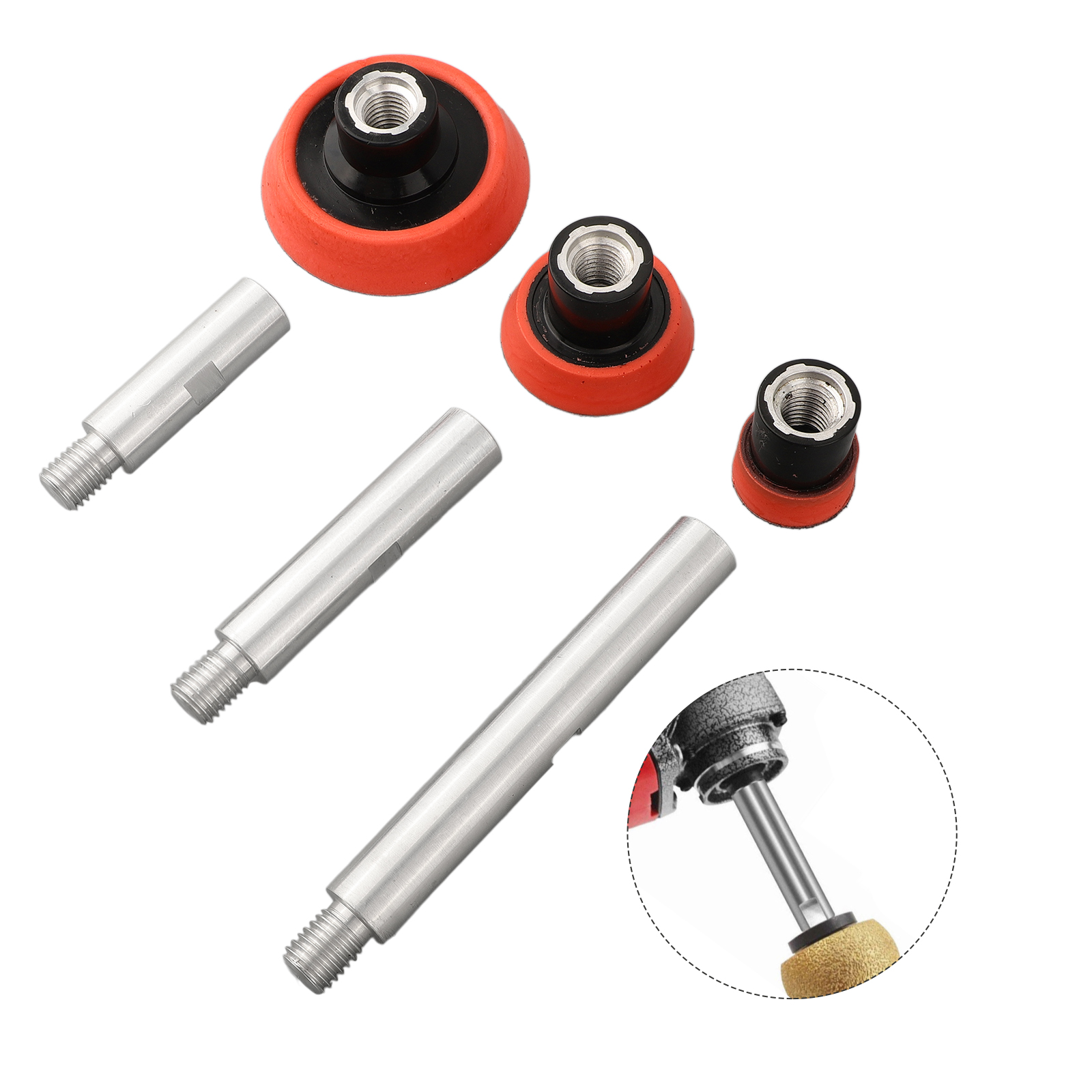 M14 Thread Polisher Extension  - Polish Pad Set Buffer のレビューと価格