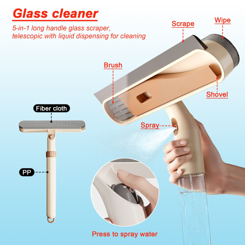 4-in-1 Window Glass Cleaner Ex - Glass Cleaner Streak のレビューと価格
