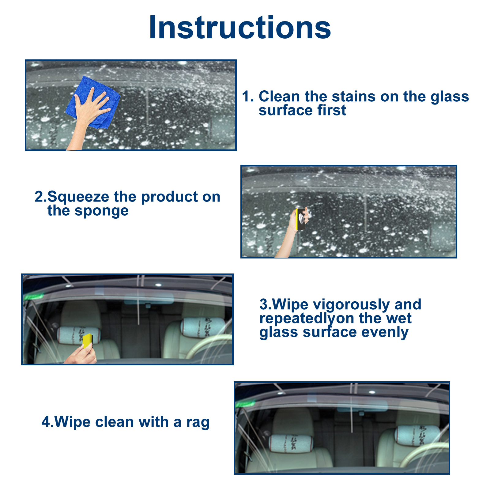 Car Glass Polishing Paste Wind - Car Shampoo Ph のレビューと価格