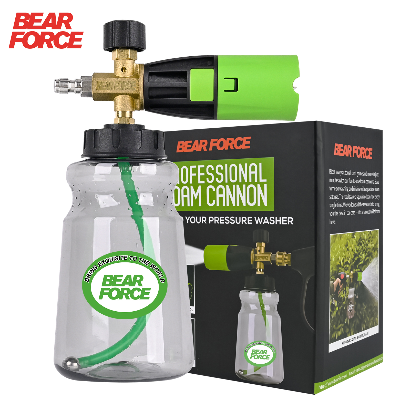 BEAR FORCE Innovative Pressure - Foam Cannon Car Wash のレビューと価格