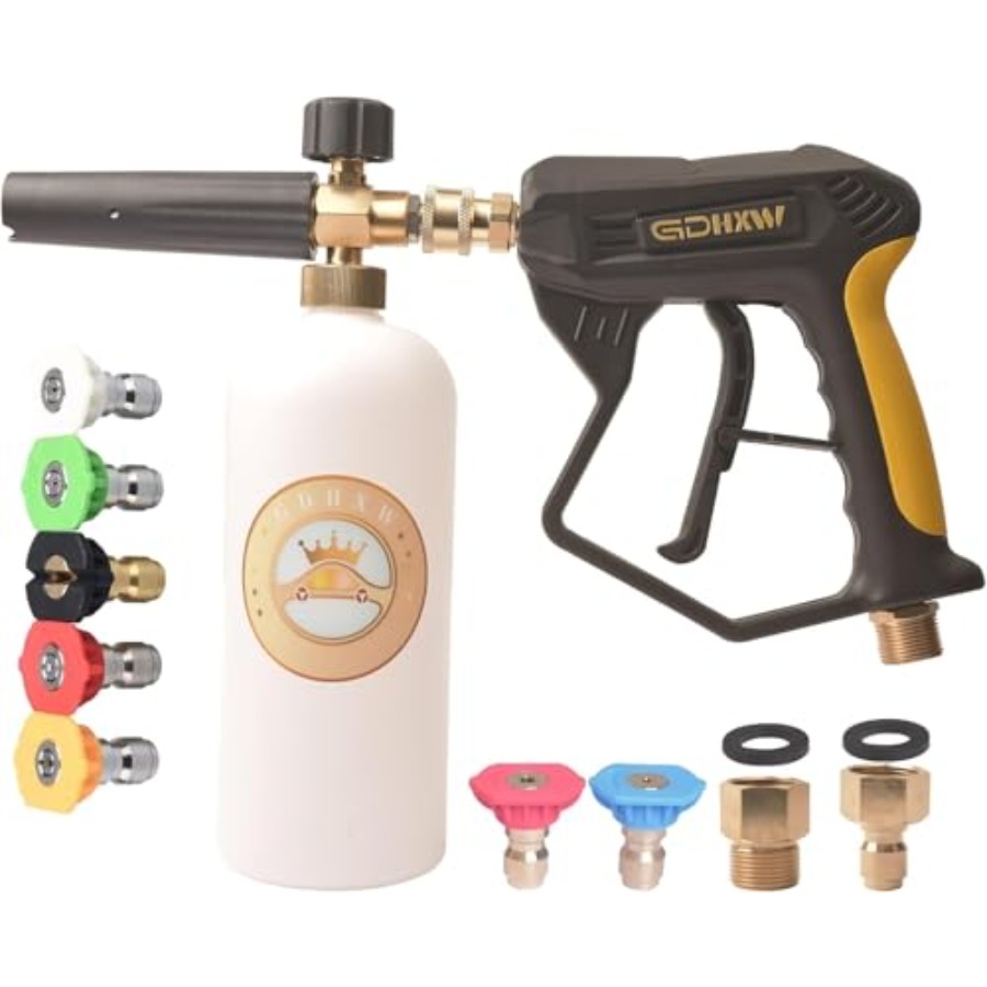 X887 High Pressure Washer Gun  - Foam Cannon Car Wash のレビューと価格