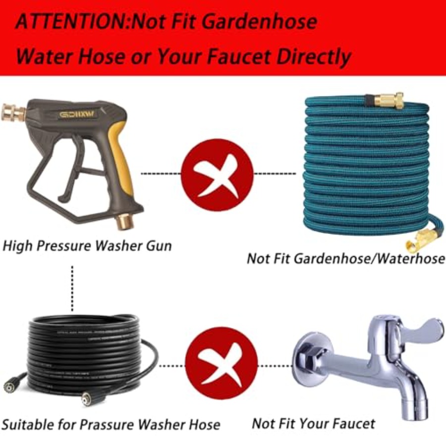 X887 High Pressure Washer Gun  - Foam Cannon Car Wash のレビューと価格