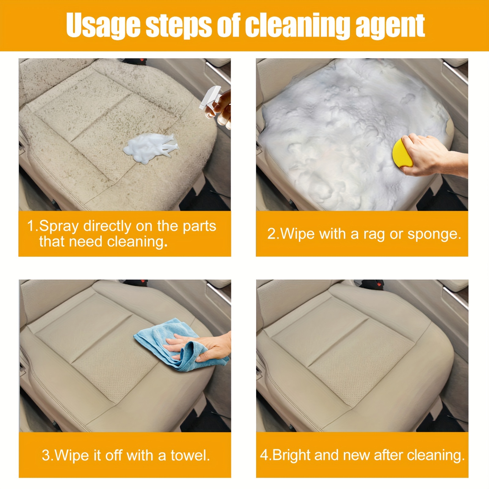 Multifunctional Foam Cleaner C - Leather Cleaner Interior のレビューと価格