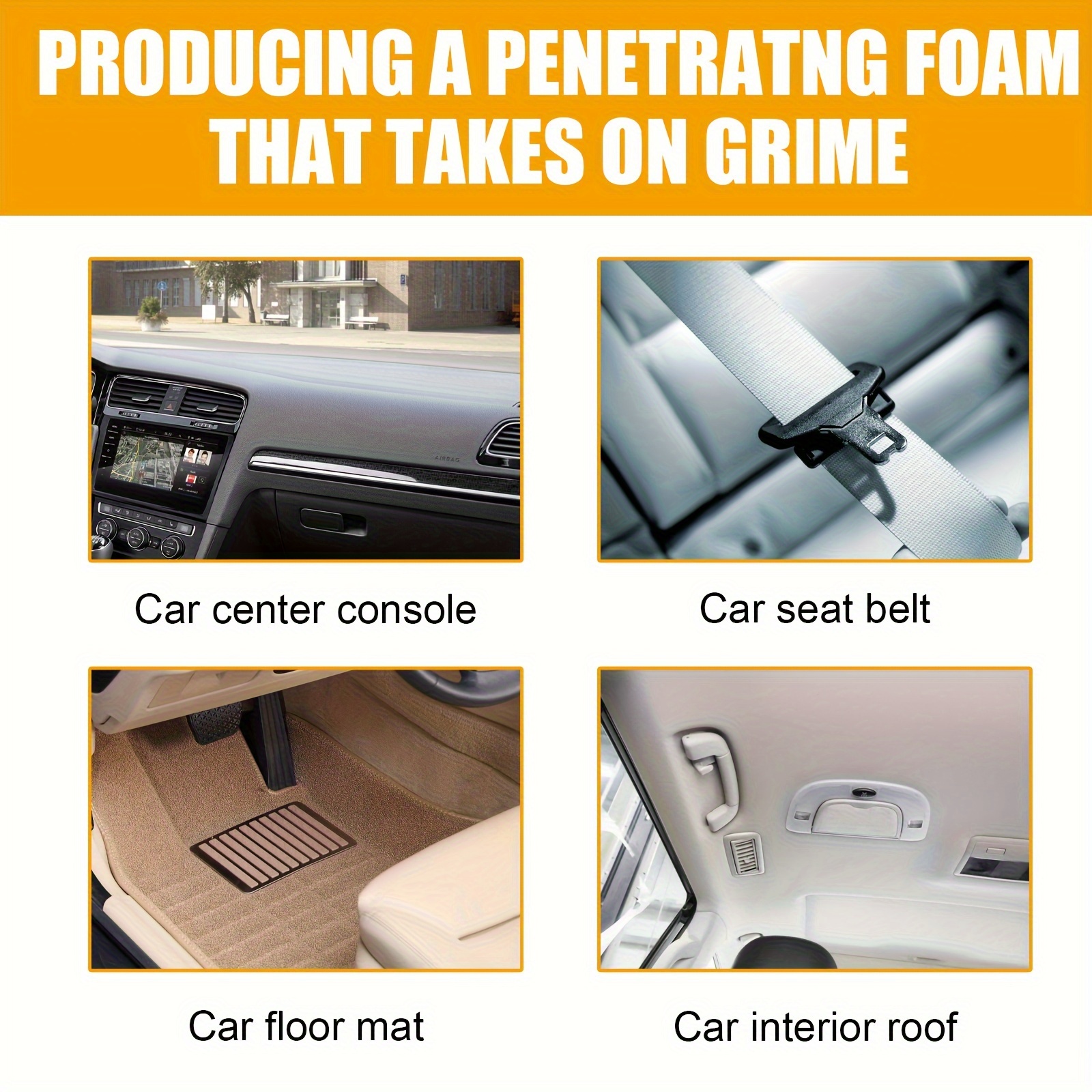 Multifunctional Foam Cleaner C - Leather Cleaner Interior のレビューと価格
