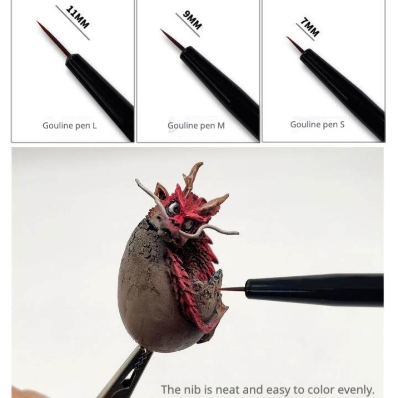 MSWZ MS-063 3-IN-1 Model Hand  - Detailing Brush Set のレビューと価格