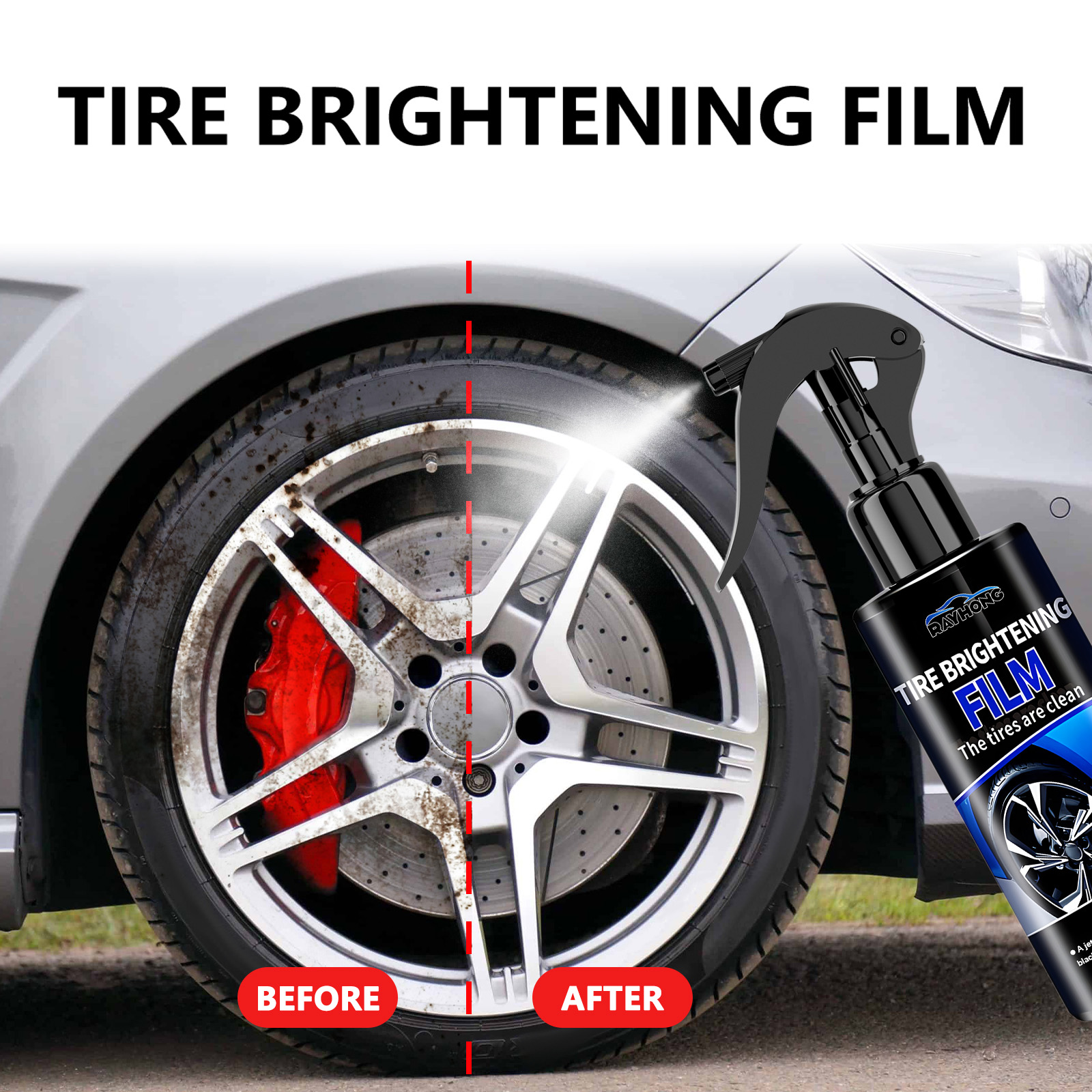 Car Tire Shine Coating Spray C - Tire Shine Spray Sealant のレビューと価格