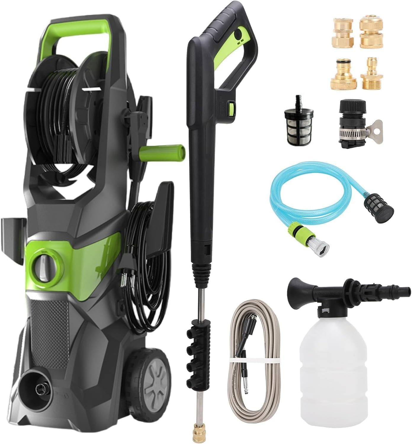 4000PSI Electric Pressure Wash - Pressure Washer Foam Gun のレビューと価格