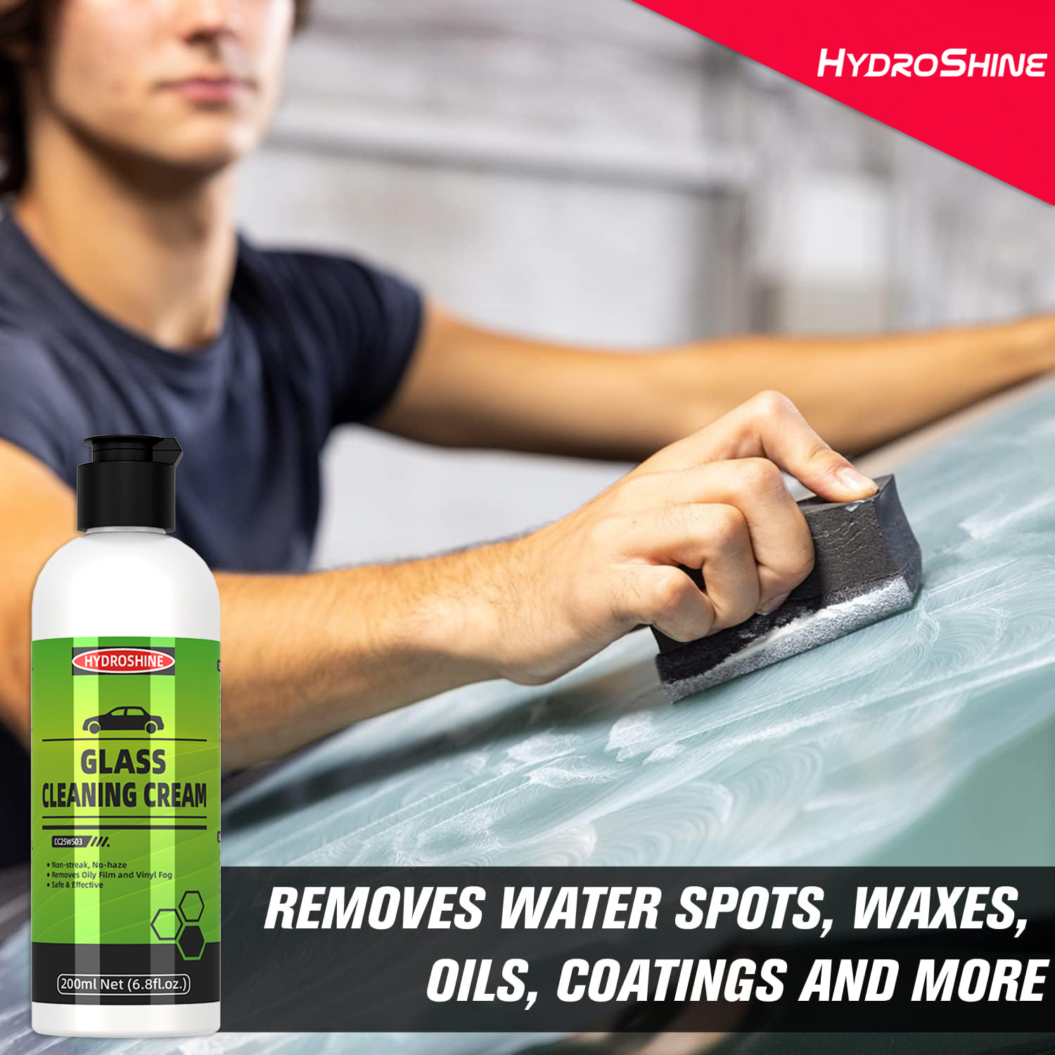 Hydroshine Car Glass Oil Film  - Glass Cleaner Streak のレビューと価格