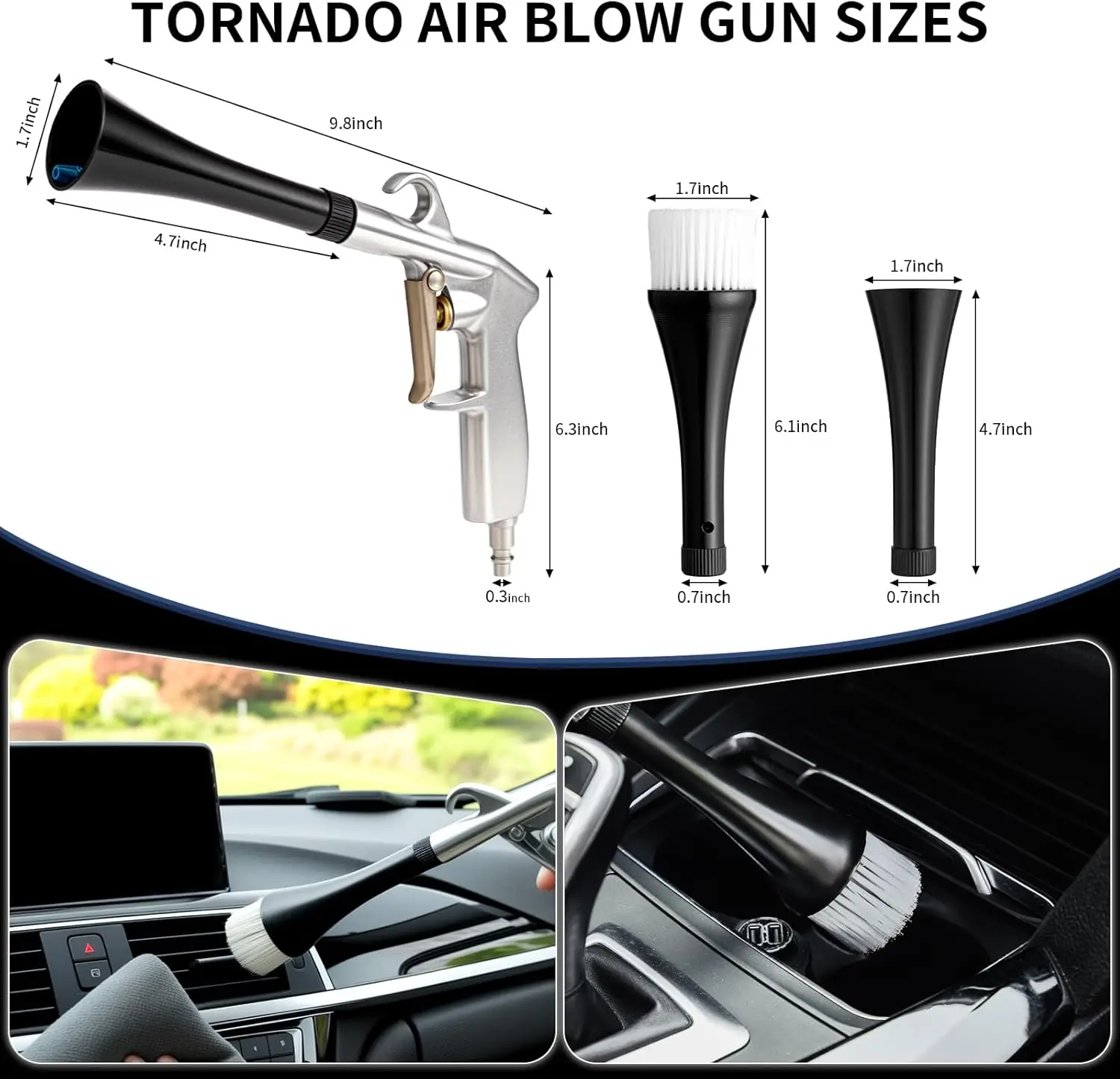 High Pressure Air Blow Gun Pro - Dryer Car Blower のレビューと価格