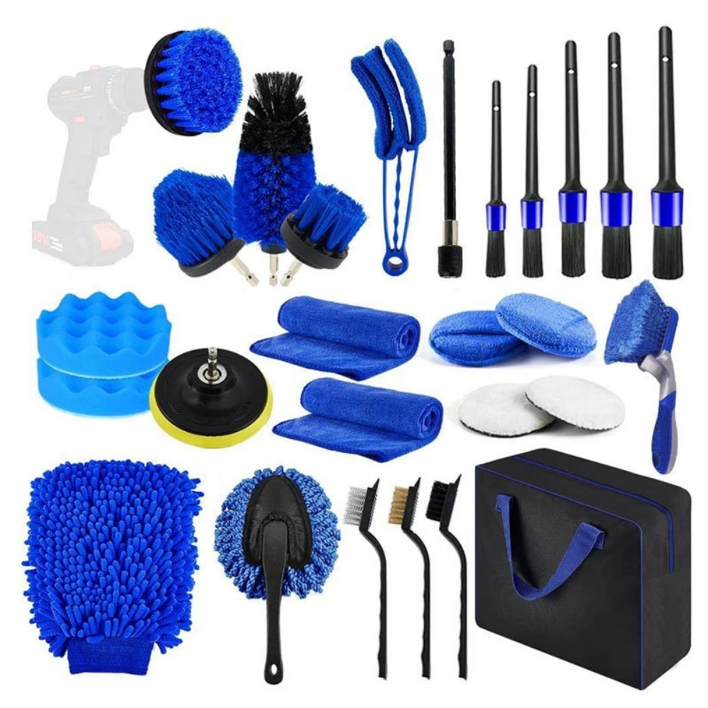 Car Wash Brush Set Detailing B - Dirt Brush Interior のレビューと価格