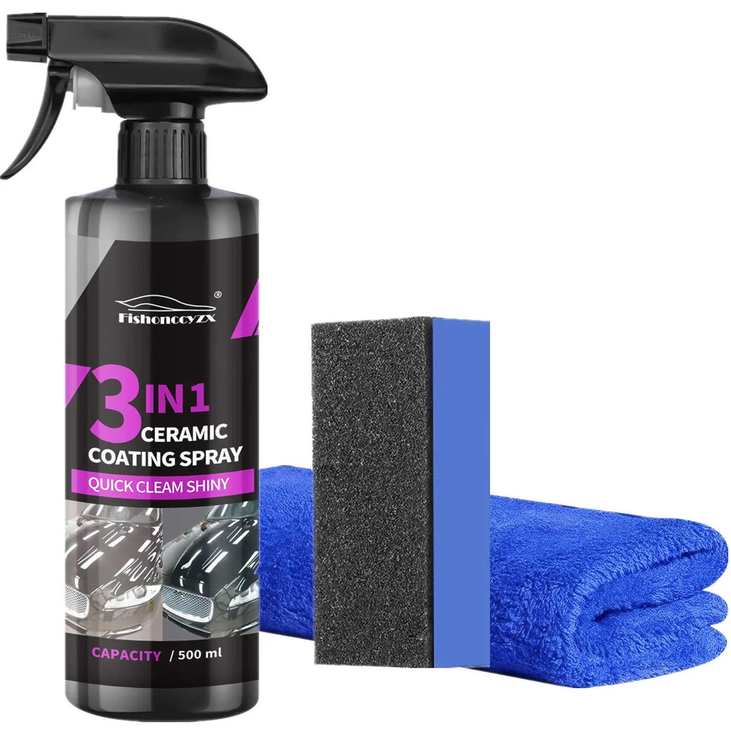 3 in 1 Car Ceramic Liquid Coat - Car Wax Ceramic Coating のレビューと価格