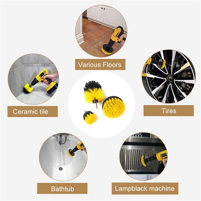 15pcs Electric Floor Scrubber  - Car Cleaning Brush のレビューと価格