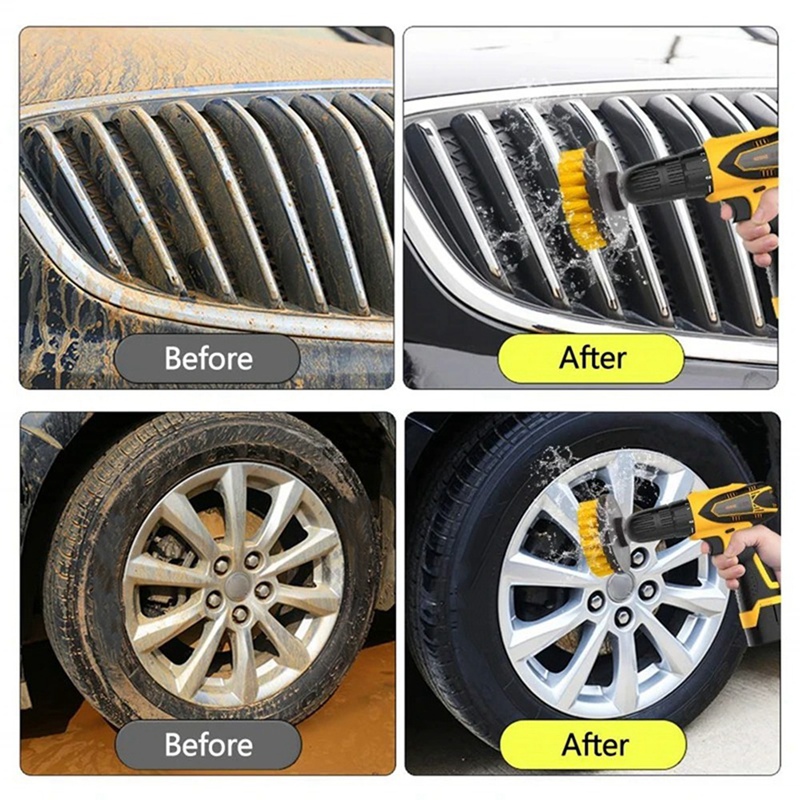 15pcs Electric Floor Scrubber  - Car Cleaning Brush のレビューと価格