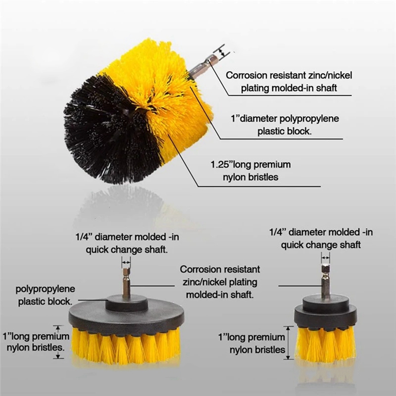 15pcs Electric Floor Scrubber  - Car Cleaning Brush のレビューと価格