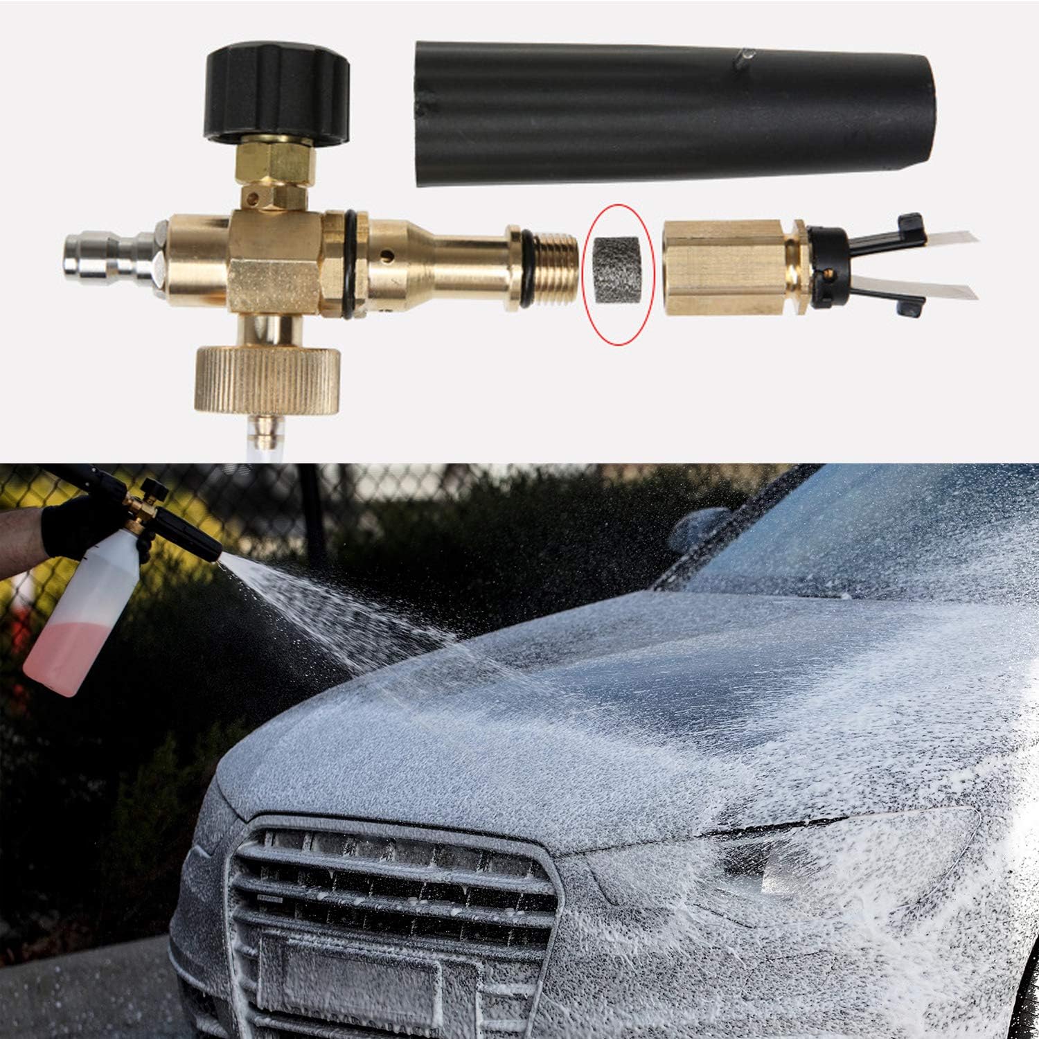 4Pcs High Density Foam Lance C - Foam Cannon Car Wash のレビューと価格