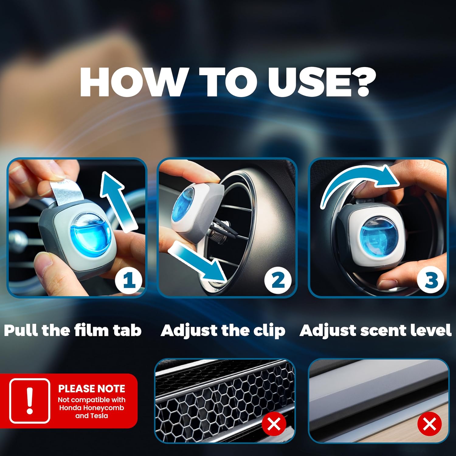 Long Lasting Car Air Freshener - Odor Eliminator Car のレビューと価格