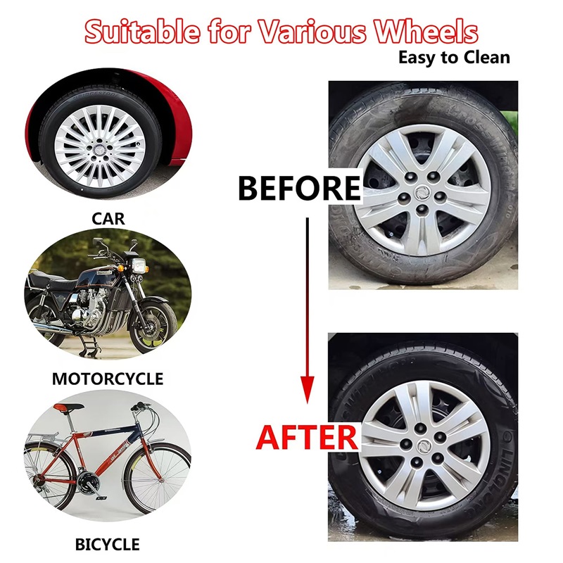 Car Wheel Brush Soft Bristle T - Wheel Cleaner Alloy のレビューと価格
