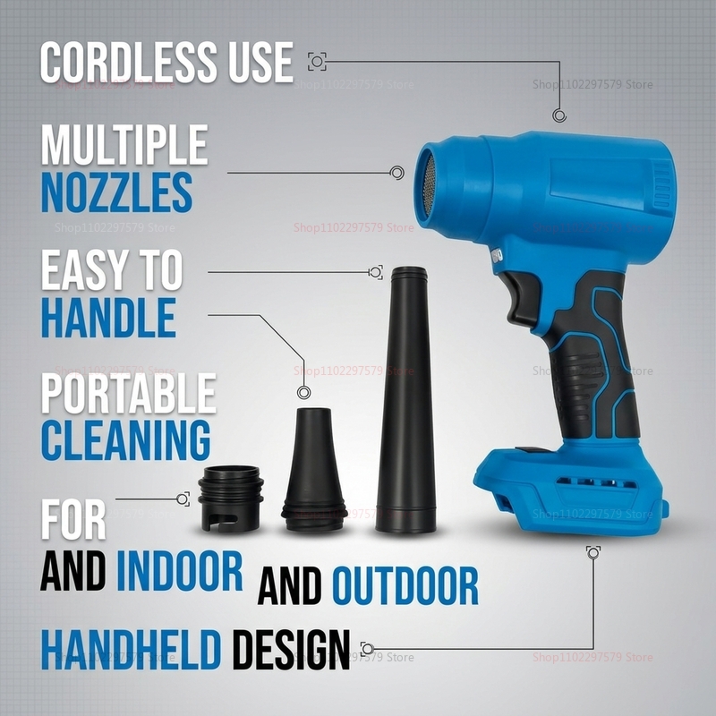 Brushless Turbojet Fan Cordles - Dryer Car Blower のレビューと価格