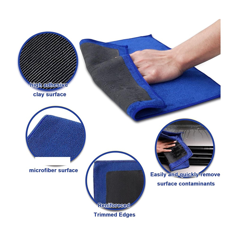 Clay Towel, 2 Pack Clay Towel  - Microfiber Towel Detailing のレビューと価格